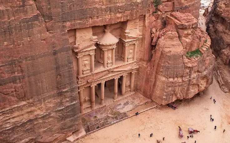 Petra in giordania, giordania terra sannta