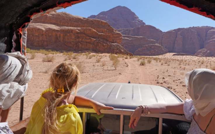 safari wadi rum in giordania , Giordania terra santa