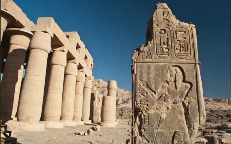 il tempio del ramesseum luxor, ramesseum