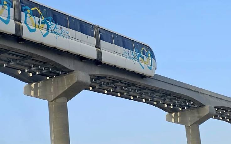 monorail al cairo , metroplitana il cairo