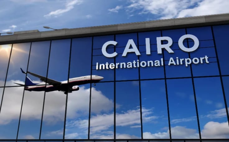 l'aeroporto internazionale del cairo egitto , aeroporti in Egitto