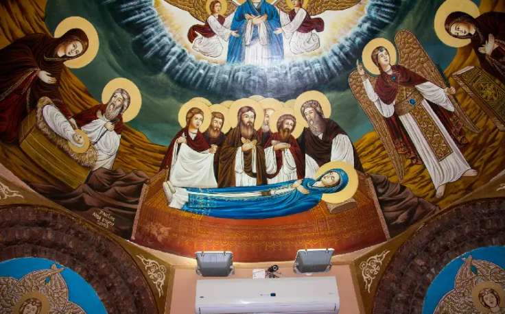 monastero di san bishoy, wadi natrun