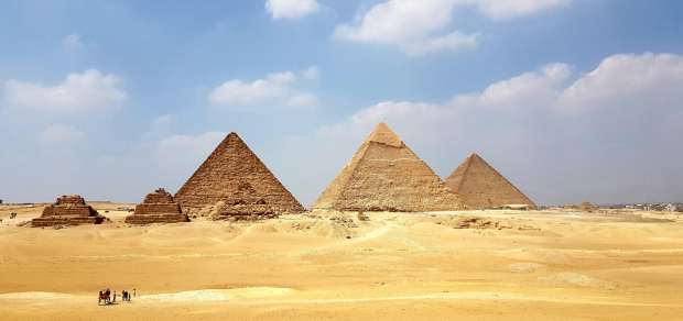Las Piramides de Giza