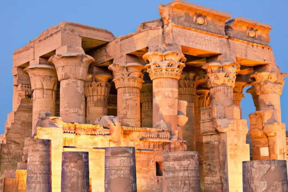 temple of Kom Ombo, Trip to Egypt in December