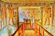 valley of kings closeuo details, Cairo Luxor tour