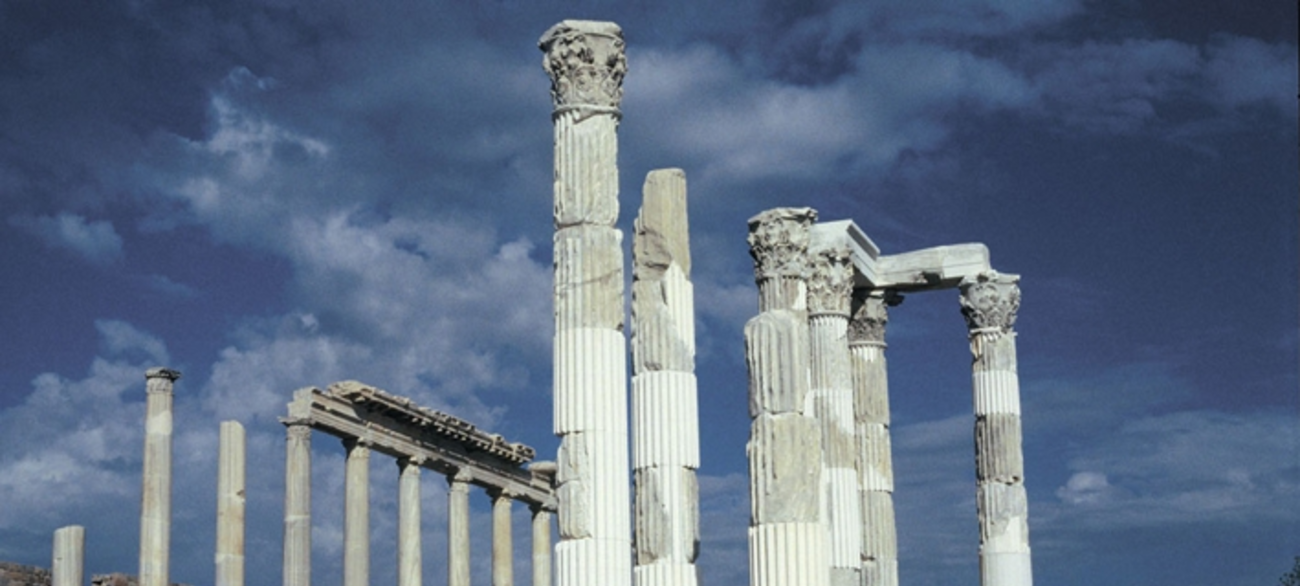 Pergamon Acropolis Archeological Site of Turkey