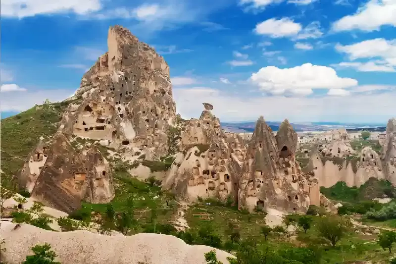 castello uchisar cappadocia , castello di uchisar
