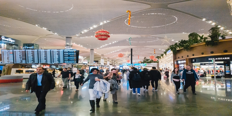 El Aeropuerto de Estambul 