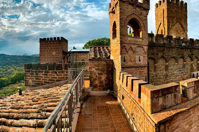 castelli per dormire