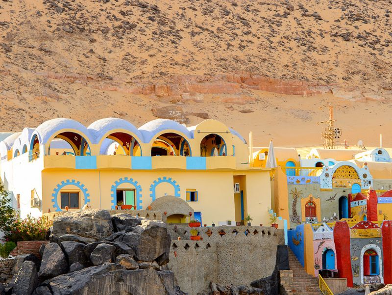 Passeio à Vila Núbia em Aswan