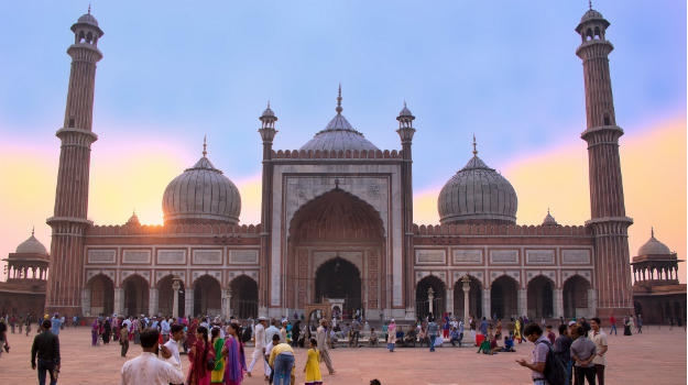 Jama Masjid en Nueva Delhi