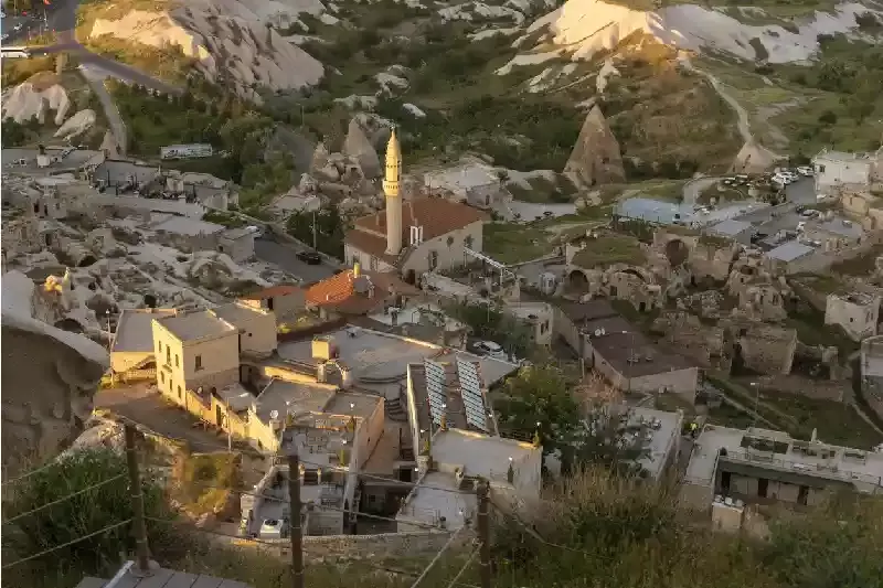 castello uchisar turchia , castello di uchisar