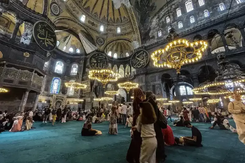 Ayasofia dall'internon , Ayasofya