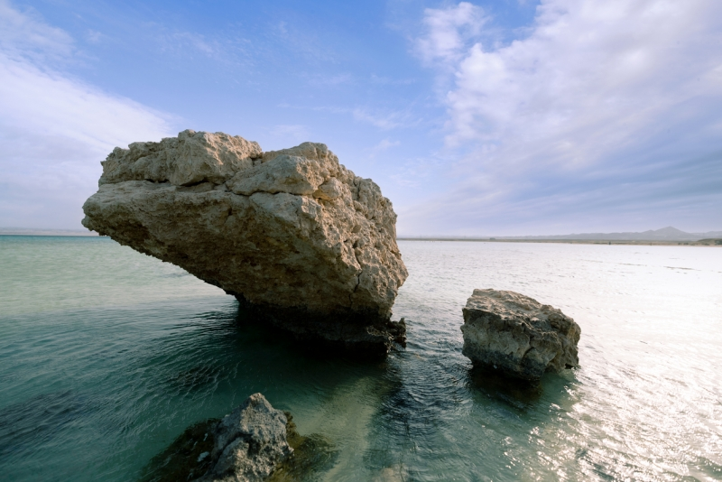 rocks at the sea at sharm el luli in Marsa Alam, Marsa Alam