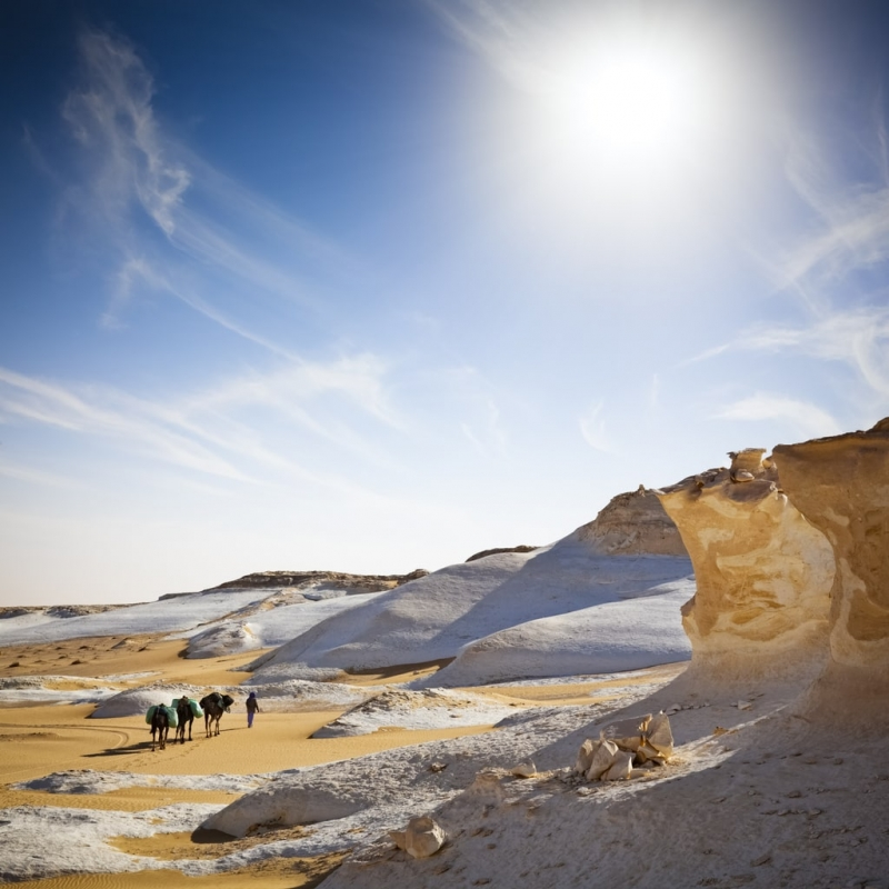 White Desert Tour with Bahariya Oasis: 3 Days of Ancient Landscapes