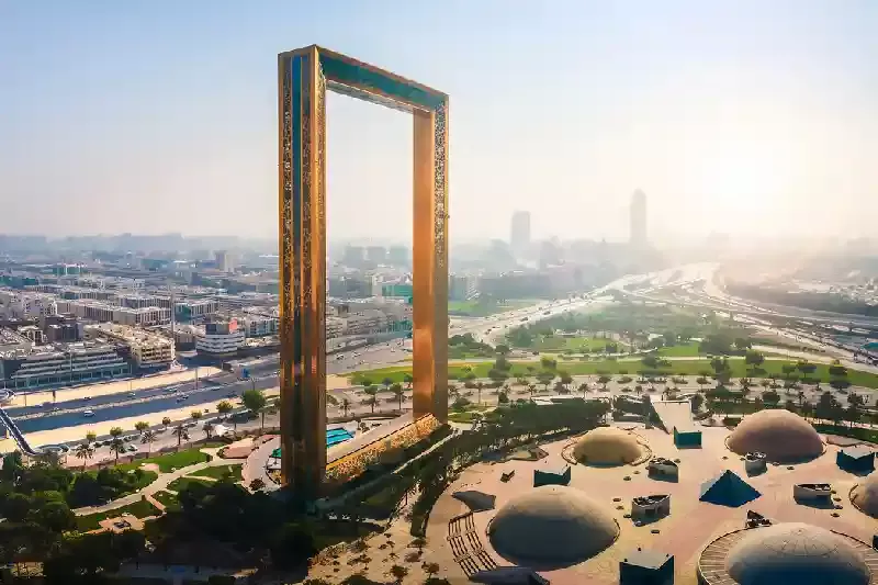 la cornice di dubai , Dubai Frame
