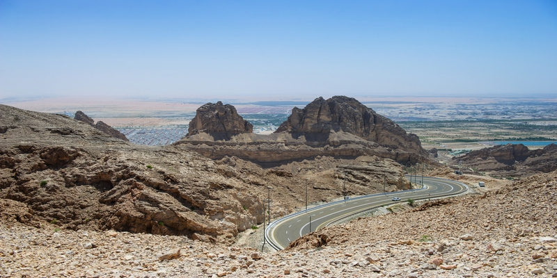 Montañas Hafeet en Al Ain