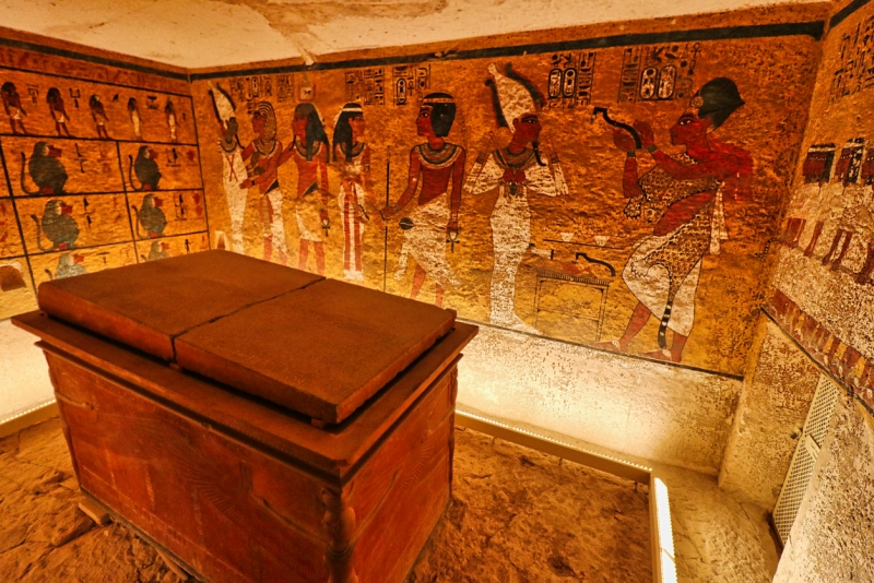 tomb of tutankhamun, King Tutankhamun Facts