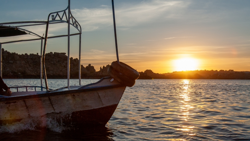 Pier at Lake Nasser, Fishing in Lake Nasser