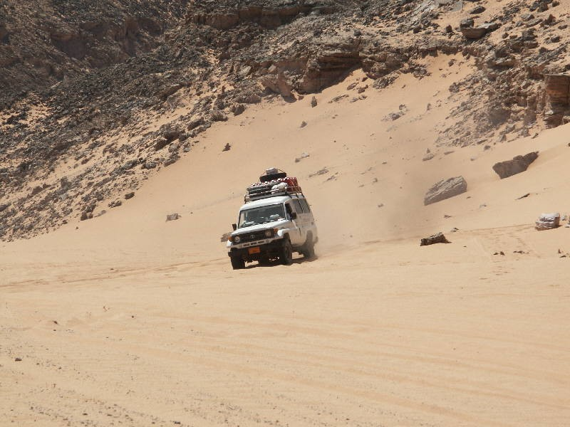 Safari en Jeep 4X4 durante la puesta del Sol