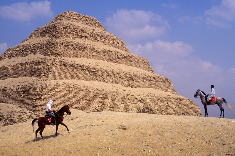 La Pirámide Escalonada de Zoser, Saqqara