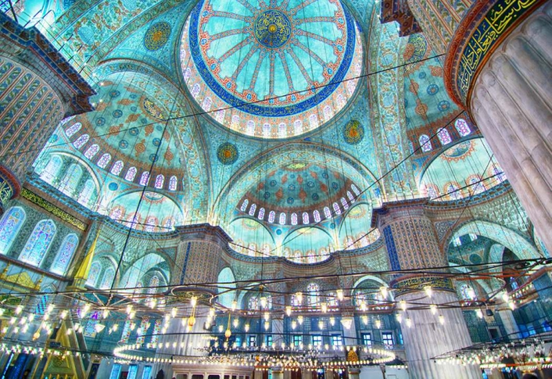 Dentro a Mesquita Azul, Mesquita Azul