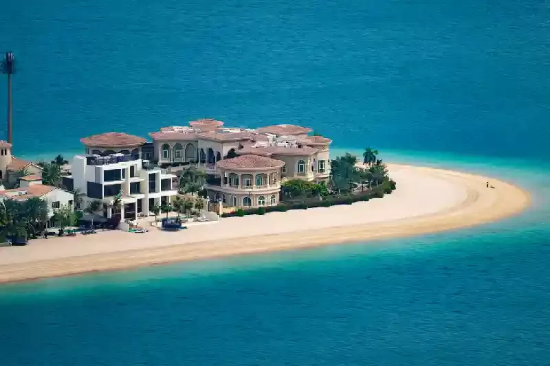 la palm di jumeriah, quartieri dubai