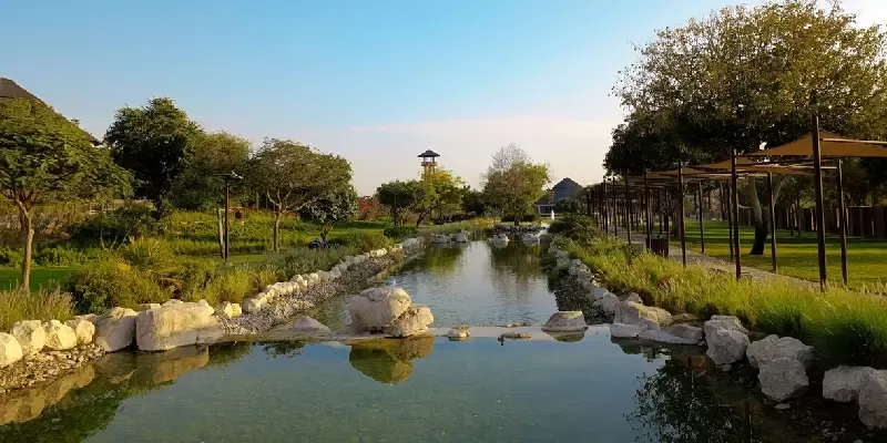 vista al parque safari de dubai