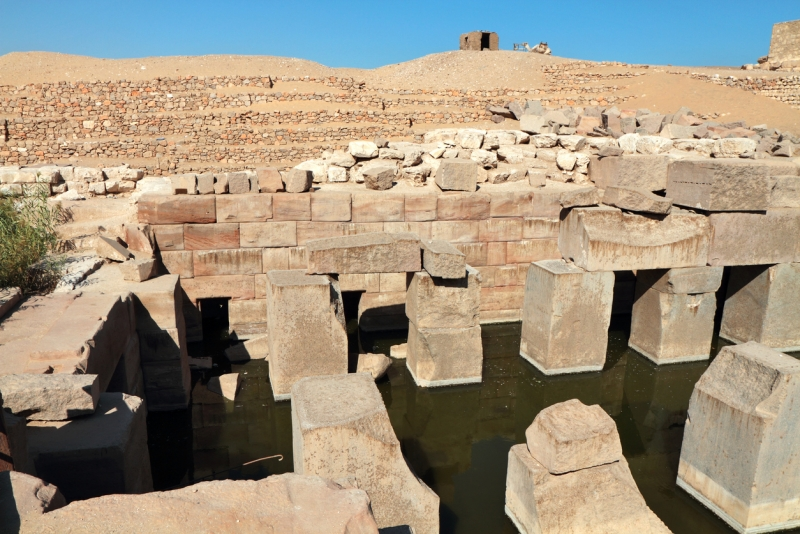 Osireion temple of Seti I Abydos, Temple of Abydos