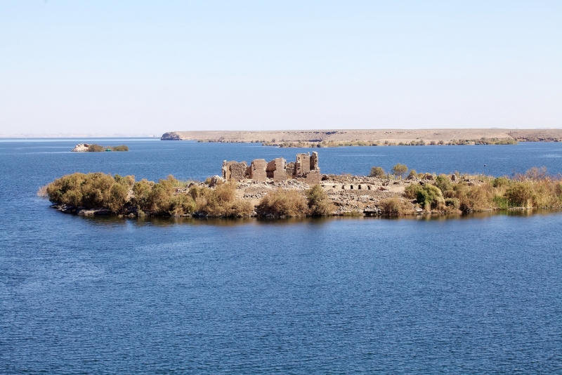 Qasr Ibrahim along Lake Nasser, Qasr Ibrim