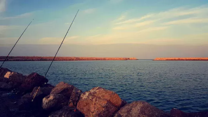 Beautiful Beach Day Saidia Morocco