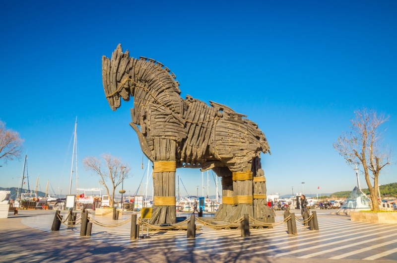 Cidade de Tróia Turquia