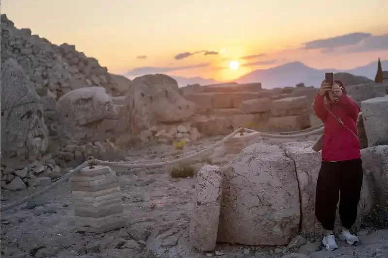 monte nemrut turchia, monte nemrut