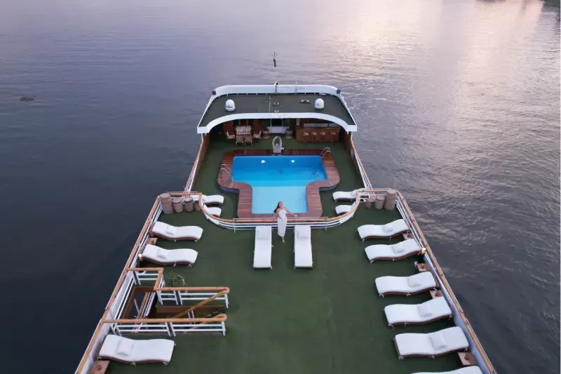 Una Crociera sul Nilo, crociera sul nilo a gennaio