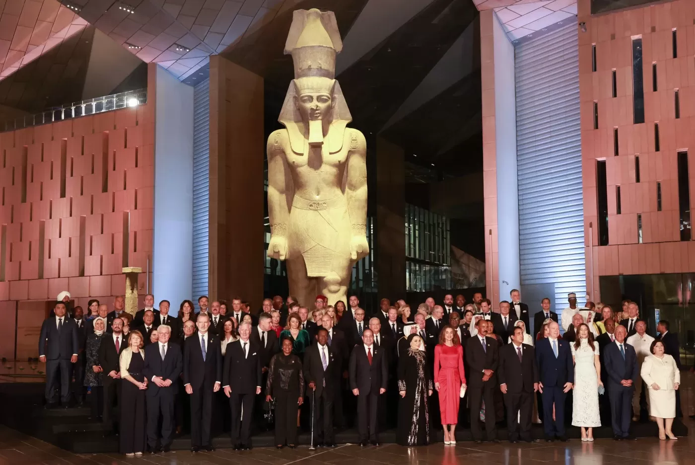 El rey Felipe VI en la inauguración del Gran Museo