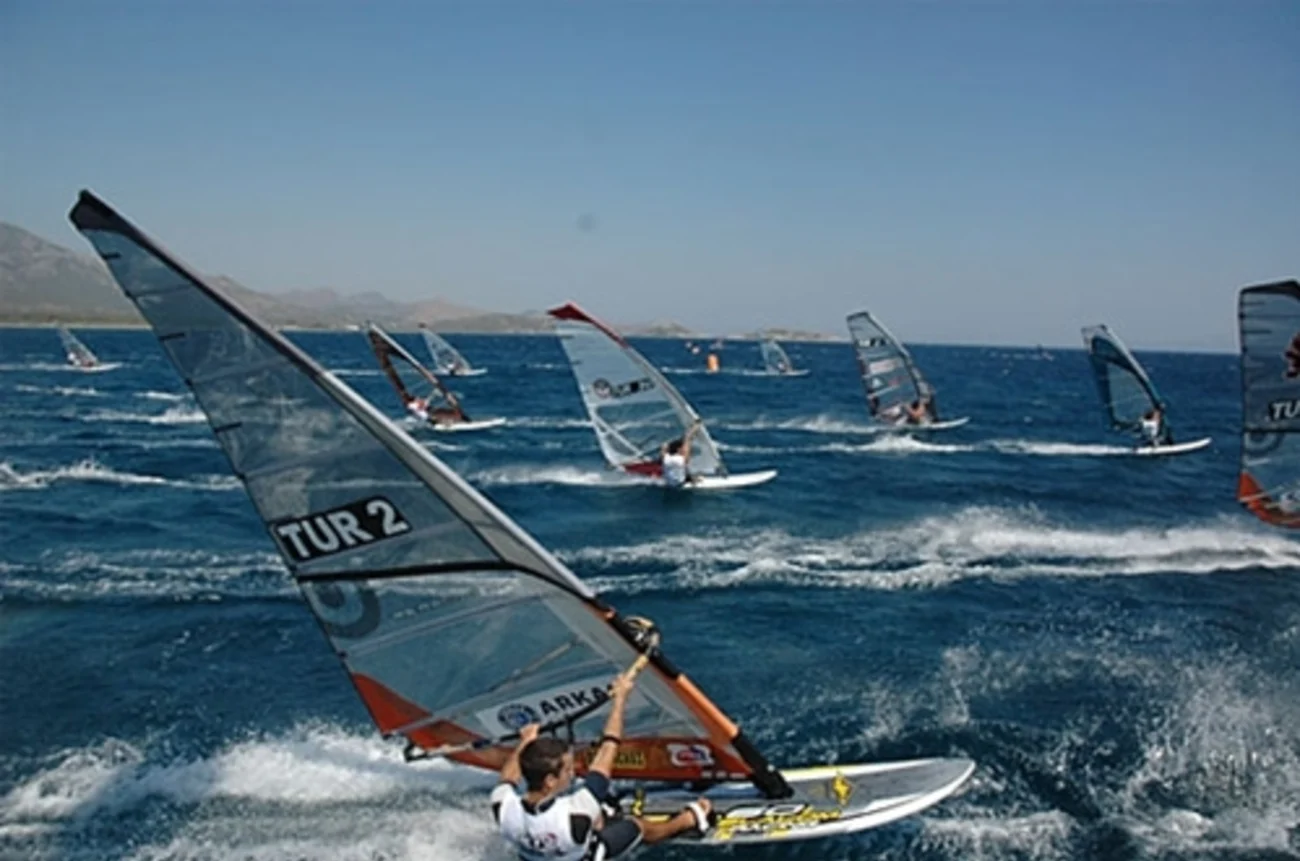 Windsurfing in Turkey 