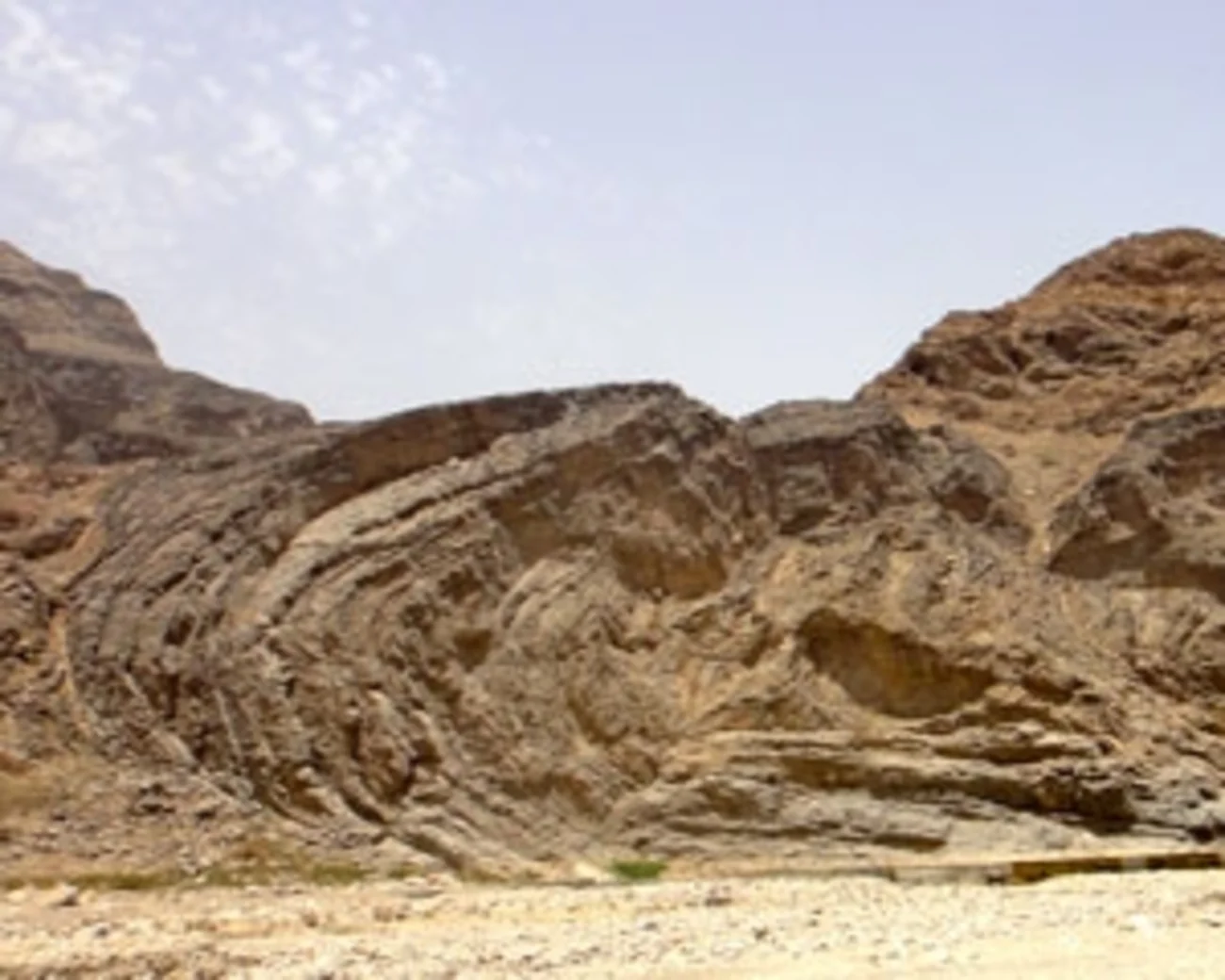 Mega fold in Oman