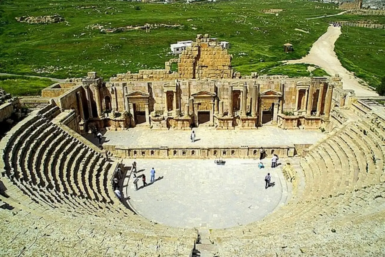 North Theater of Jerash Jordan