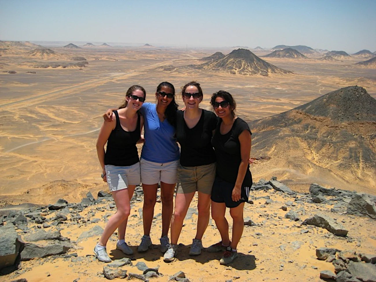 El Desierto Negro en Egipto