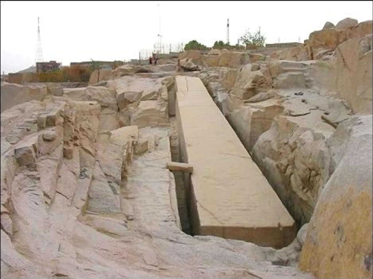 Der berühmte Unvollendete Obelisk