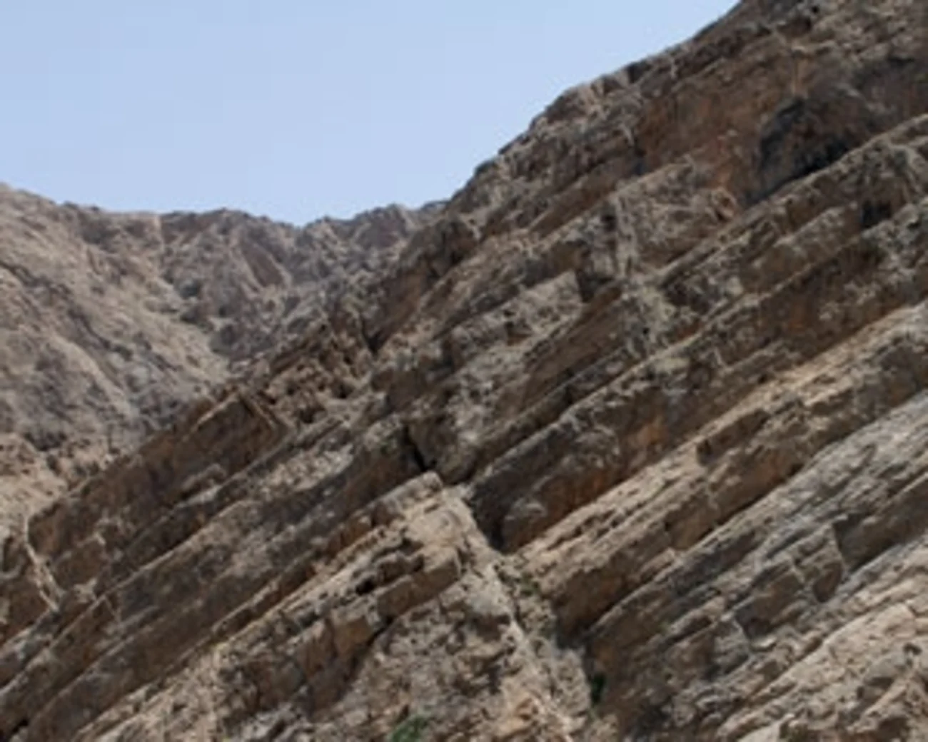 Limestone Fault in Oman