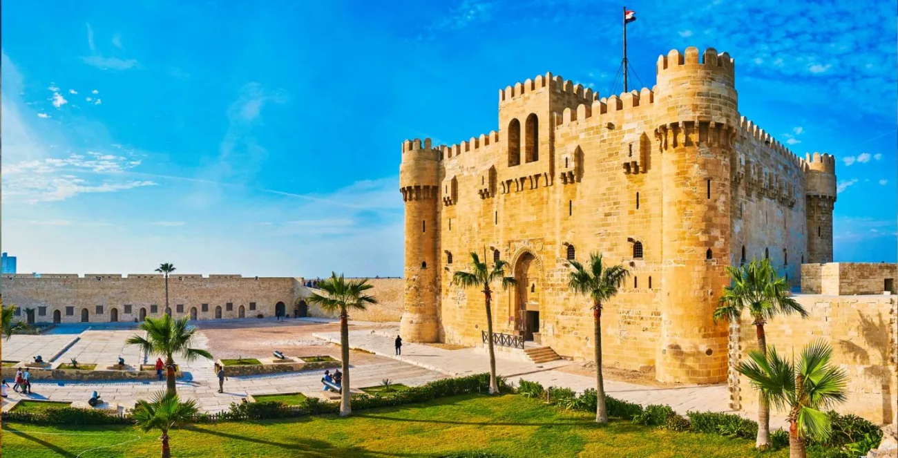 Sultans Qaitbay Fort in Alexandria