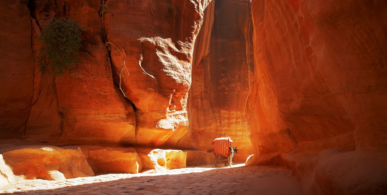 El Siq en Petra