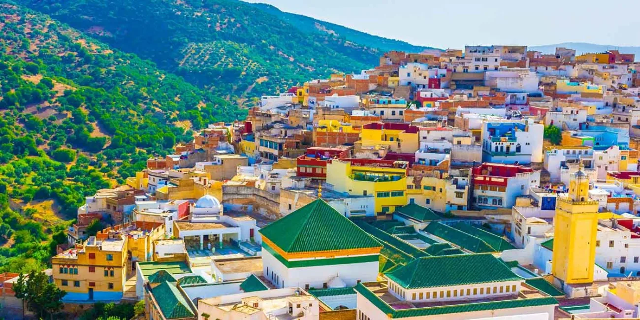A Cidade de Moulay Idriss (Marrocos)