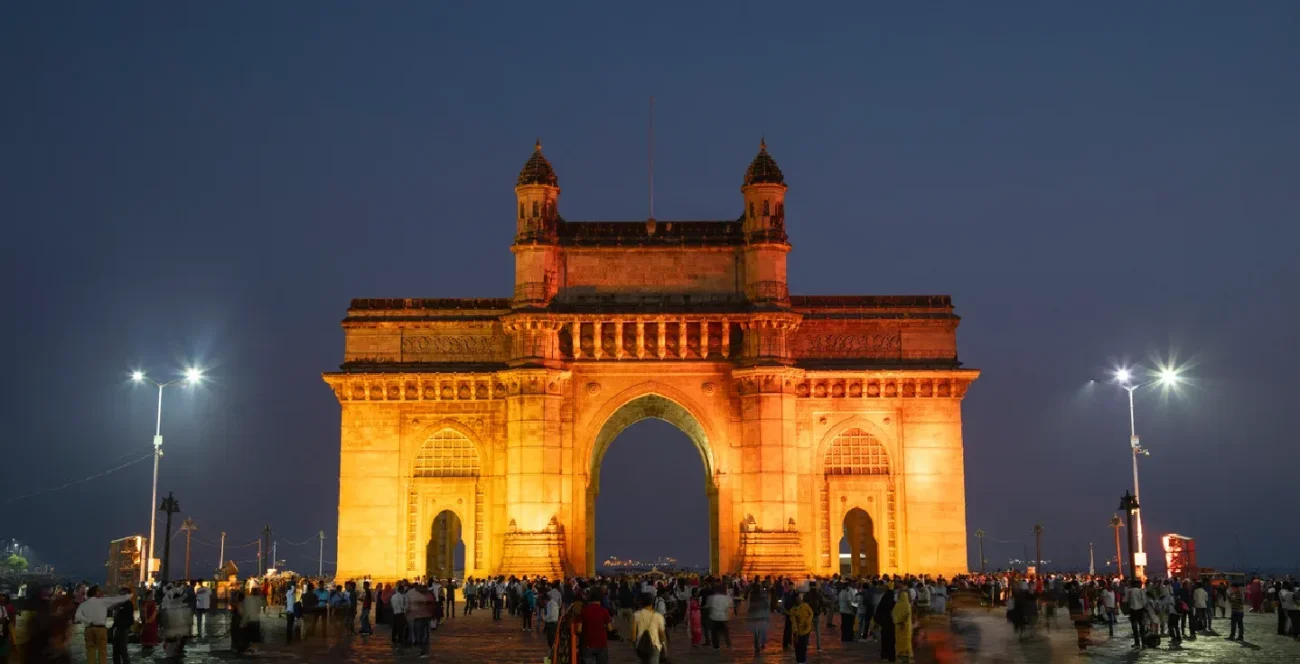 Puerta de la India en Bombay