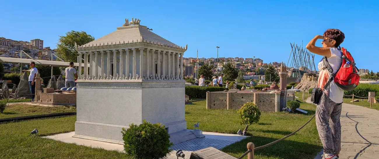 Mausoleum at Halicarnassus (Tomb of Mausolus) of Turkey
