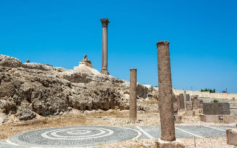 Pompey's Pillar Alexandria