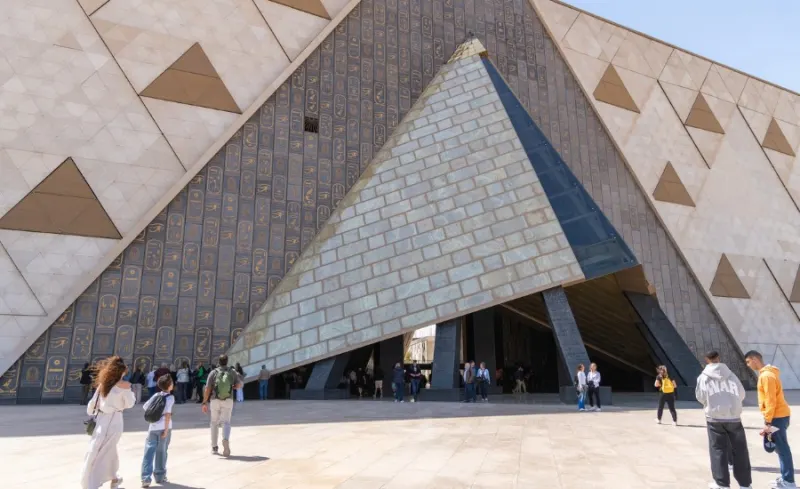 The grand Egyptian Museum in Egypt