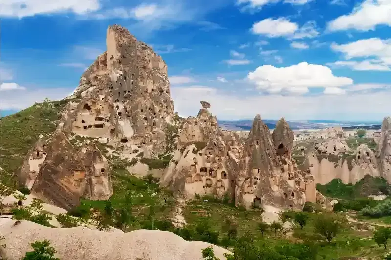 castello uchisar cappadocia , castello di uchisar