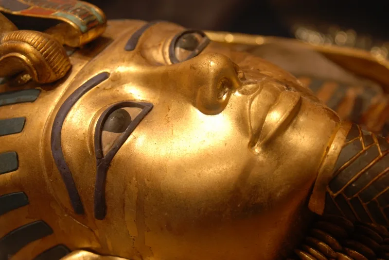 mask of tutankhamun, New Kingdom of Ancient Egypt